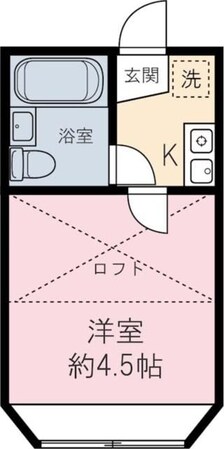 エクセル西野川の物件間取画像